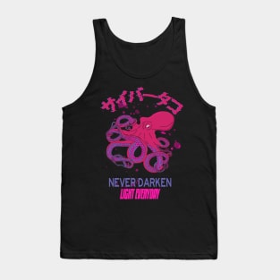 Glitch Octopus Tank Top